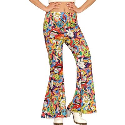 Peace and Love Hippie Byxor för kvinnor Peace and Love Hippie Byxor för kvinnor