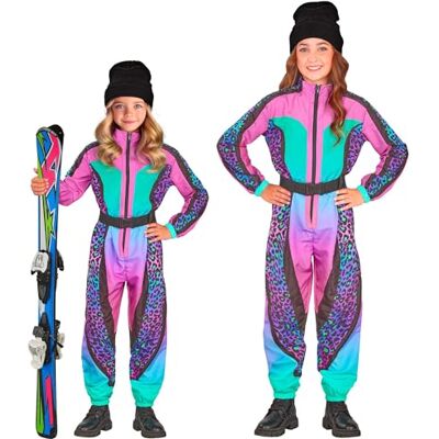 W WIDMANN MILANO Party Fashion Skiddräkt för barn, overall med bälte, för pojkar och flickor, karneval W WIDMANN MILANO Party Fashion Skiddräkt för barn, overall med bälte, för pojkar och flickor, karneval
