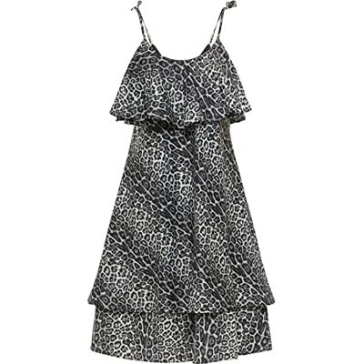 nolie Damklänning med leopardtryck 19222826-NO01, grå lejon, M, Klänning med leopardtryck, M nolie Damklänning med leopardtryck 19222826-NO01, grå lejon, M, Klänning med leopardtryck, M