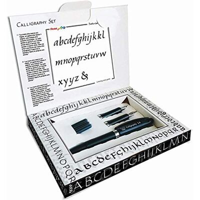 Pentel TRC1-3N-SET Tradio kalligrafi set – svart Pentel TRC1-3N-SET Tradio kalligrafi set – svart