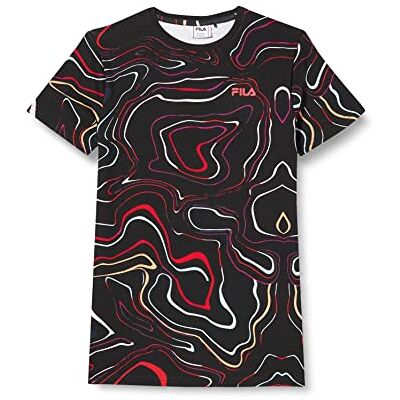 FILA flickor Skyltar Aop Te Klänning FILA flickor Skyltar Aop Te Klänning