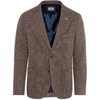 camel active herr casual kavaj gjord av bomullsjersey, BRUN, 60 camel active herr casual kavaj gjord av bomullsjersey, BRUN, 60
