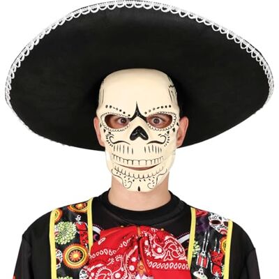 FIESTAS GUIRCA Mexiko skelett mask FIESTAS GUIRCA Mexiko skelett mask