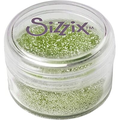 Sizzix Biologiskt nedbrytbara fina frodiga löv 663875, grönt hantverksglitter för konst och hantverk, korttillverkning, dekorationer och gör-det-själv-projekt, 12 g, en storlek Sizzix Biologiskt nedbrytbara fina frodiga löv 663875, grönt hantverksglitter för konst och hantverk, korttillverkning, dekorationer och gör-det-själv-projekt, 12 g, en storlek