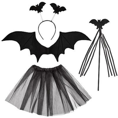 Ciao Batty Little Bat set disguise kit girl (wings, wand, tiara, tutu skirt) Ciao Batty Little Bat set disguise kit girl (wings, wand, tiara, tutu skirt)