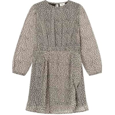 Springfield flickor Animal Print Dress Klänning Springfield flickor Animal Print Dress Klänning