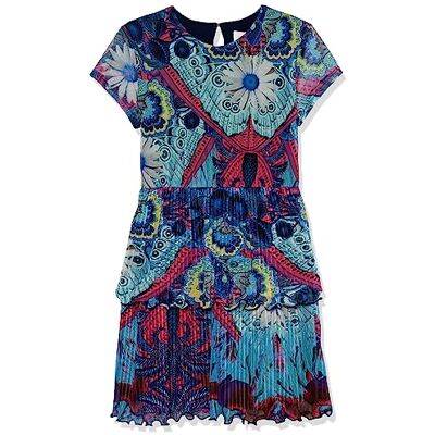 Desigual flickor Vest_caleido 5036 Azul Liten klänning Desigual flickor Vest_caleido 5036 Azul Liten klänning