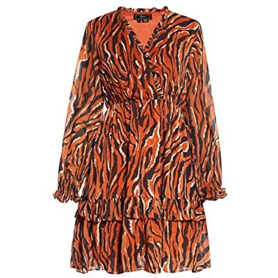 nolie Damklänning 19225463-NO01, orange, L, Klänning, L nolie Damklänning 19225463-NO01, orange, L, Klänning, L