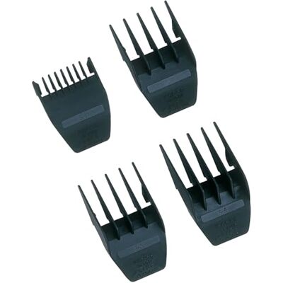 Wahl Professional Wahl Trimmer Attachment Combs, #1-4, 3-6 -10-13 mm Passar: Beret & Stealth Beret Wahl Professional Wahl Trimmer Attachment Combs, #1-4, 3-6 -10-13 mm Passar: Beret & Stealth Beret