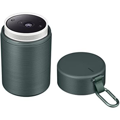 Samsung Från Freestyle draagtas voor slimme draagbare projektor, IP55 weerbestendig, krasbestendig, Compact, Slank, buisvormig ontwerp met Clip, VG SCLA00NG, donkergroen Samsung Från Freestyle draagtas voor slimme draagbare projektor, IP55 weerbestendig, krasbestendig, Compact, Slank, buisvormig ontwerp met Clip, VG SCLA00NG, donkergroen