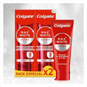Colgate Max White Ultra Active Foam Tandkräm - Bleknings Colgate Max White Ultra Active Foam Tandkräm - Bleknings