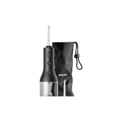 Philips Sonicare sladdlös Power Flosser 3000 munsköljare – vattenflosser för tänder, tandkött och tandvård, svart (modell HX3826/33) Philips Sonicare sladdlös Power Flosser 3000 munsköljare – vattenflosser för tänder, tandkött och tandvård, svart (modell HX3826/33)