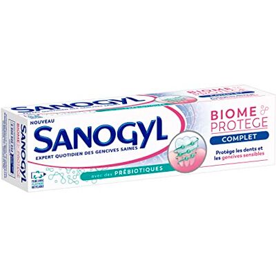 Sanogyl Biome tandkräm heltäckande vårdskydd 75 ml Sanogyl Biome tandkräm heltäckande vårdskydd 75 ml