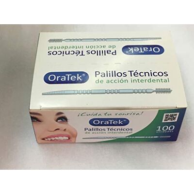 OraTek Tekniska pinnar Interdental borste 100Ud 1000 g 1 enhet OraTek Tekniska pinnar Interdental borste 100Ud 1000 g 1 enhet
