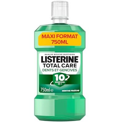 Listerine Dagligt munvatten tänder och tandkött (750 ml flaska) Munvård för hälsosammare tänder och tandkött munvatten för långvarig frisk andedräkt Listerine Dagligt munvatten tänder och tandkött (750 ml flaska) Munvård för hälsosammare tänder och tandkött munvatten för långvarig frisk andedräkt