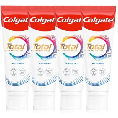Colgate Total Whitening 100 ml 4-pack tandkräm Colgate Total Whitening 100 ml 4-pack tandkräm