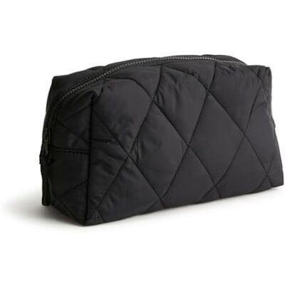 Vera Bradley Dam nylon stor kosmetisk sminkväska, Månlös natt, En storlek, Nylon stor kosmetika Vera Bradley Dam nylon stor kosmetisk sminkväska, Månlös natt, En storlek, Nylon stor kosmetika