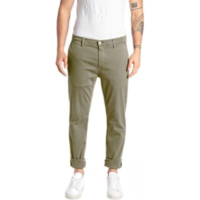 Replay herr Jeans M9627l Zeumar Hyperchino Color Xlite, 833 Light Military, 27W / 30L Replay herr Jeans M9627l Zeumar Hyperchino Color Xlite, 833 Light Military, 27W / 30L