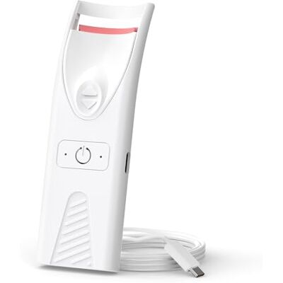 Smiling Shark ögonfranstång uppvärmbar curler, uppvärmd ögonfransböjare elektrisk-naturlig 24-timmars scrub, 15 s snabb förvärmning resor ögonfransplockare med typ C laddning för alla ögonfransar Smiling Shark ögonfranstång uppvärmbar curler, uppvärmd ögonfransböjare elektrisk-naturlig 24-timmars scrub, 15 s snabb förvärmning resor ögonfransplockare med typ C laddning för alla ögonfransar