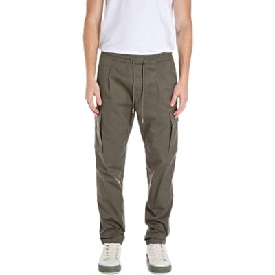 Replay cargobyxor för män, 810 pistachi, 31W / 32L Replay cargobyxor för män, 810 pistachi, 31W / 32L