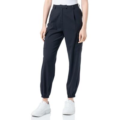 Replay Cargo-joggingbyxor för kvinnor, 098 svart, 26W Replay Cargo-joggingbyxor för kvinnor, 098 svart, 26W