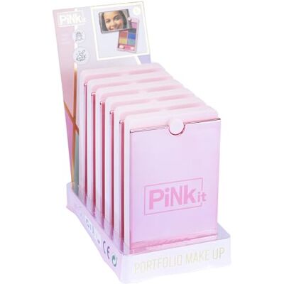 PINKIT Nice Group Mini Mirror Portfolio, 1 kit med ögonskugga och spegel PINKIT Nice Group Mini Mirror Portfolio, 1 kit med ögonskugga och spegel