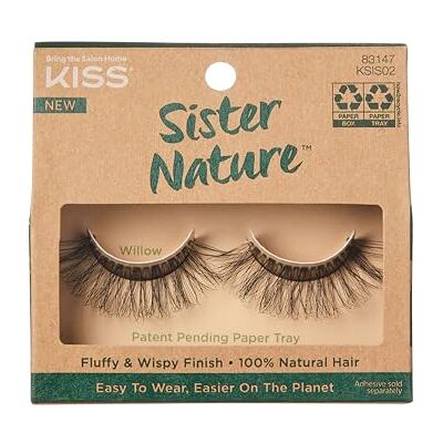 Kiss Sister Nature Collection Lashes – Willow 100% naturligt hår Kiss Sister Nature Collection Lashes – Willow 100% naturligt hår