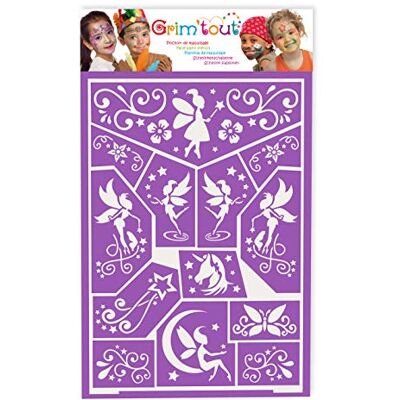 GRIM'TOUT Fairy Makeup Sminkstencil en storlek GRIM'TOUT Fairy Makeup Sminkstencil en storlek