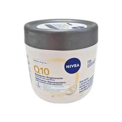 Nivea Q10 Fuktgivande och Rynkefri Kroppskrem - Kroppskrem Nivea Q10 Fuktgivande och Rynkefri Kroppskrem - Kroppskrem