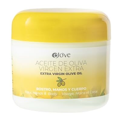 Ejove ansikts-, hand- och kroppskräm med extra jungfruolja, 300 ml Med vitaminerna A, D, E och K förhindras hudåldrande Produkt från Gran Canaria Ejove ansikts-, hand- och kroppskräm med extra jungfruolja, 300 ml Med vitaminerna A, D, E och K förhindras hudåldrande Produkt från Gran Canaria