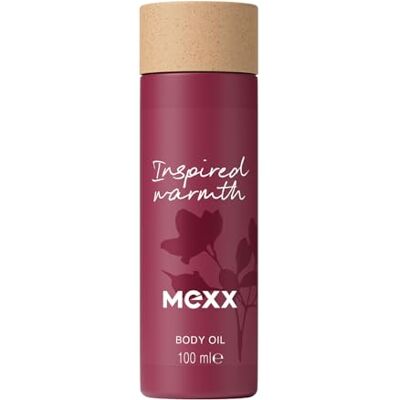 Mexx Inspired Warmth kroppsolja, fruktig kroppsolja med stämningsdämpande egenskaper, 100 ml Mexx Inspired Warmth kroppsolja, fruktig kroppsolja med stämningsdämpande egenskaper, 100 ml