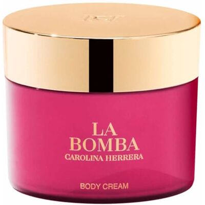 CAROLINA HERRERA La Bomba lyxig kroppskräm, 200 ml, rik fuktkräm i elegant förpackning med guldaccenter CAROLINA HERRERA La Bomba lyxig kroppskräm, 200 ml, rik fuktkräm i elegant förpackning med guldaccenter