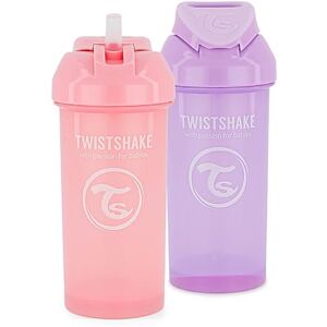 Twistshake 2x Sugrörsmugg – 360ml Spillfri VattenFlaska Läcksäker Mugg För Småbarn BPA-Fri Sugrörsmugg Träningsmugg För Barn Vit BlåRosa Lila Twistshake 2x Sugrörsmugg – 360ml Spillfri VattenFlaska Läcksäker Mugg För Småbarn BPA-Fri Sugrörsmugg Träningsmugg För Barn Vit BlåRosa Lila