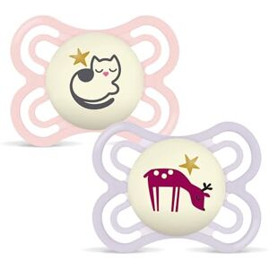 MAM Perfect Night nappe 0+ Rosa 2st - Napp MAM Perfect Night nappe 0+ Rosa 2st - Napp