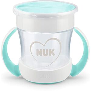 Philips NUK Mini Magic Cup pipmugg   360° spillsäker kant   Från 6 månader   Lättgreppade handtag   BPA-fri   160 ml   Neutral