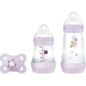 MAM Easy Start Babypresentset Lilac - Baby matningsset MAM Easy Start Babypresentset Lilac - Baby matningsset