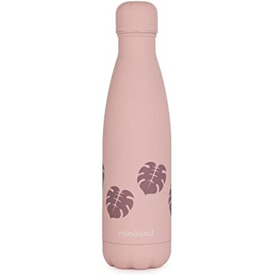 Miniland Bottle Leaves 500ml Värmeflaska i stål Miniland Bottle Leaves 500ml Värmeflaska i stål