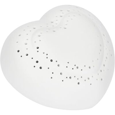THUN Mini hjärtlampa porslin Favoritkollektion 10 x 5 x 9 cm THUN Mini hjärtlampa porslin Favoritkollektion 10 x 5 x 9 cm