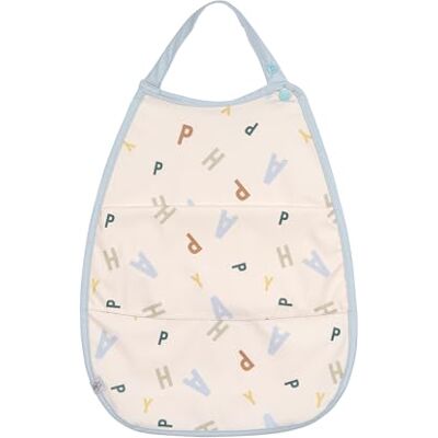 Lassig LÄSSIG Baby haklapp (2 st) med tryckknapp/medium drop bib glad frukt ljus blå Lassig LÄSSIG Baby haklapp (2 st) med tryckknapp/medium drop bib glad frukt ljus blå