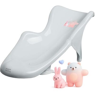 Hylat Baby badkarsinsats baby – värdefullt badstöd för spädbarn och spädbarn från födseln till ca 6 månader, färg: grå, motiv: vänner, varumärke: Hylat Baby badkarsinsats baby – värdefullt badstöd för spädbarn och spädbarn från födseln till ca 6 månader, färg: grå, motiv: vänner, varumärke: