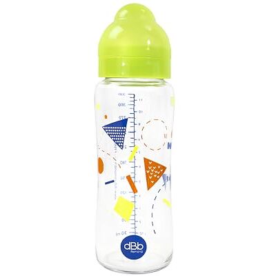 dBb Remond Geometriflaska i låda, 325 ml, genomskinlig grön dBb Remond Geometriflaska i låda, 325 ml, genomskinlig grön