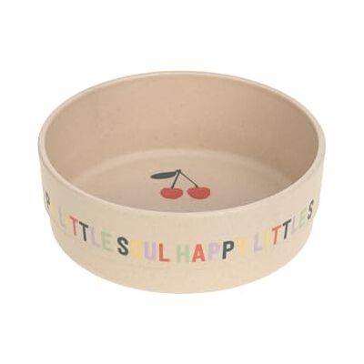 Lassig LÄSSIG Barnskål, barnsele utan melamin, BPA-fri, för diskmaskin och mikrovågsugn/skål glad frukt körsbär Lassig LÄSSIG Barnskål, barnsele utan melamin, BPA-fri, för diskmaskin och mikrovågsugn/skål glad frukt körsbär