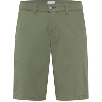 Brax Herrstil Bozen Ultralight Cotton Uni Bermudas, 35 timjan, 32W Brax Herrstil Bozen Ultralight Cotton Uni Bermudas, 35 timjan, 32W