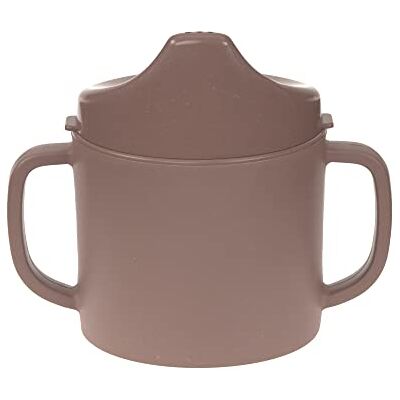 Lassig LÄSSIG Dryckesmugg för barn med handtag och avtagbart lock 150 ml/Sippy Cup Uni Choco Lassig LÄSSIG Dryckesmugg för barn med handtag och avtagbart lock 150 ml/Sippy Cup Uni Choco