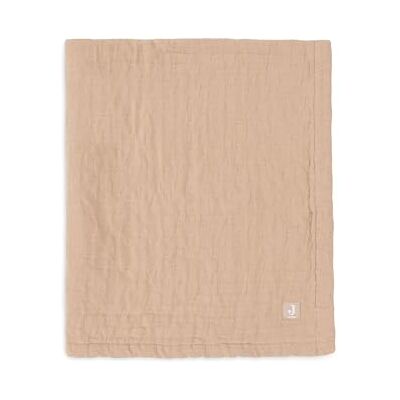 Jollein Babyfilt Muslin Jacquard – Biscuit – 75 x 100 cm – 100% bomull – för babyvagga – 0,5 TOG – GOTS certifierad – jacquardmönster Jollein Babyfilt Muslin Jacquard – Biscuit – 75 x 100 cm – 100% bomull – för babyvagga – 0,5 TOG – GOTS certifierad – jacquardmönster