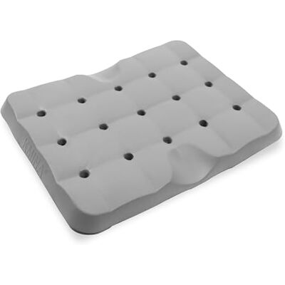 KMINA Sittdyna dusch (35x27x3 cm, pall ingår ej), duschpallkudde, 100% vattentät badpall kudde knäkudde trädgård, kudde för duschstol, universalkudde, grå – tillverkad i Europa KMINA Sittdyna dusch (35x27x3 cm, pall ingår ej), duschpallkudde, 100% vattentät badpall kudde knäkudde trädgård, kudde för duschstol, universalkudde, grå – tillverkad i Europa