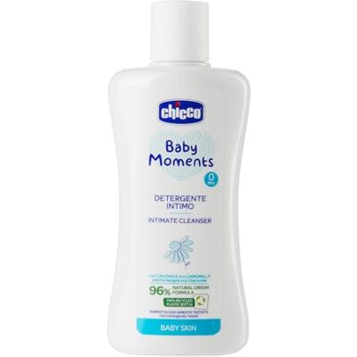 Chicco Baby Moments Intimate Cleanser med mjukgörande och lugnande verkan, 0+ månader 200 ml Chicco Baby Moments Intimate Cleanser med mjukgörande och lugnande verkan, 0+ månader 200 ml
