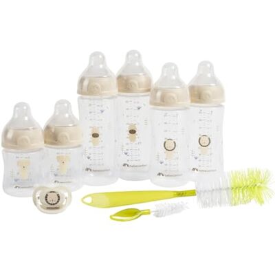 Komplett nappflaskeset Physio Air Bebeconfort - Mat från födseln Komplett nappflaskeset Physio Air Bebeconfort - Mat från födseln