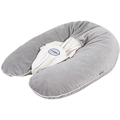Candide Graviditetskudde amningskudde moderskapskudde babystol multirelax 3-9 kg avtagbart överdrag tillverkad i Frankrike 78x44 cm (mjuk boa ljusgrå/ecru) Candide Graviditetskudde amningskudde moderskapskudde babystol multirelax 3-9 kg avtagbart överdrag tillverkad i Frankrike 78x44 cm (mjuk boa ljusgrå/ecru)