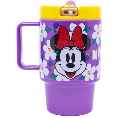 Stor Barnmugg med Lock Mimmi Pigg 530ml BPA-fri Plastmugg med Läcksäker Pip Skruvlock Dricksflaska för Barn Stor Barnmugg med Lock Mimmi Pigg 530ml BPA-fri Plastmugg med Läcksäker Pip Skruvlock Dricksflaska för Barn